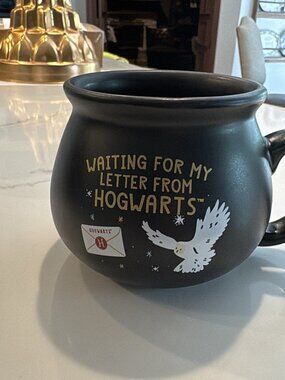 Harry Potter Waiting For My Letter From Hogwarts Cauldron Mug Hedwig